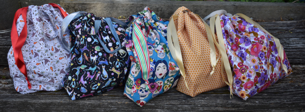 Knitting project bags – The Worm Farmer's Daughter